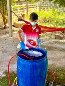 ป้องกันปลวกด้วยเคมี